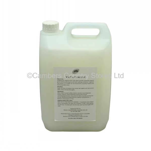 PHS Antibacterial Liquid Soap 5 Litre
