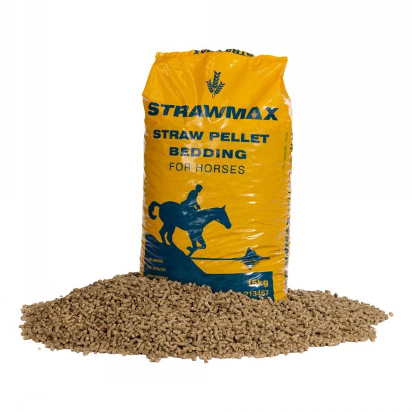 Strawmax Straw Pellet Bedding 15kg - Image 2