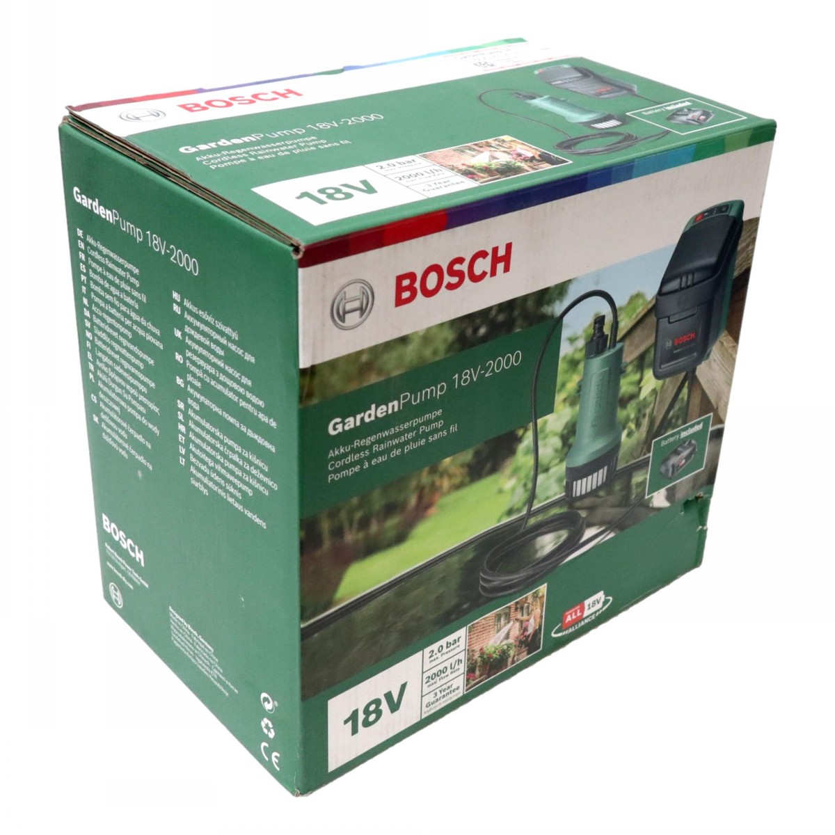 Bosch Cordless Garden Pump Kit 18v - Image 3