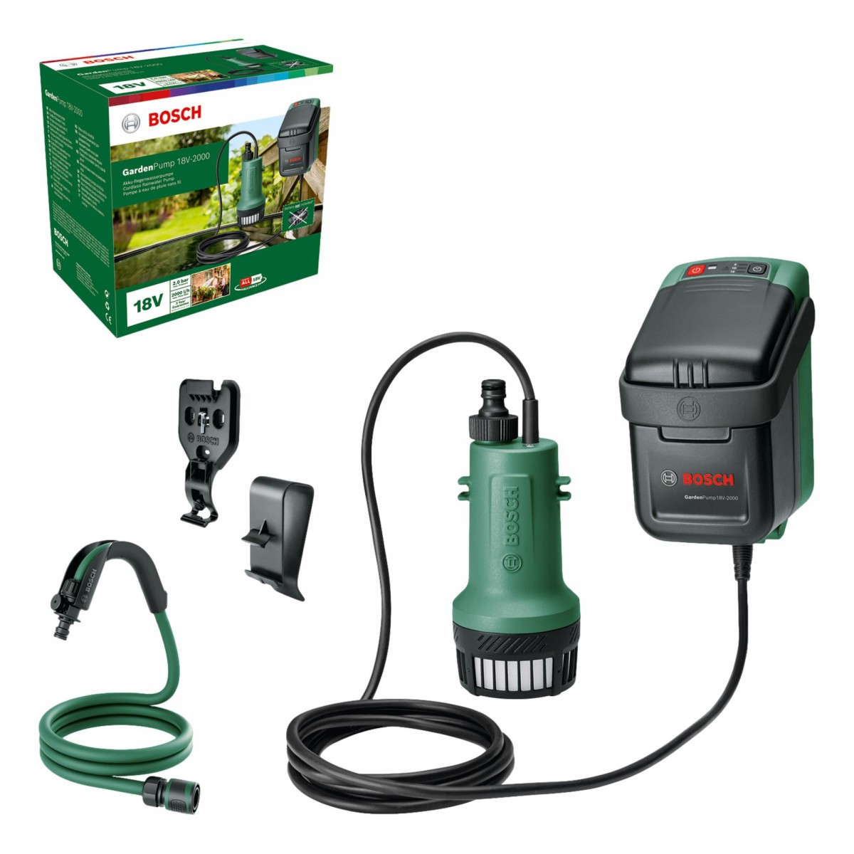 Bosch Cordless Garden Pump Kit 18v - Image 5