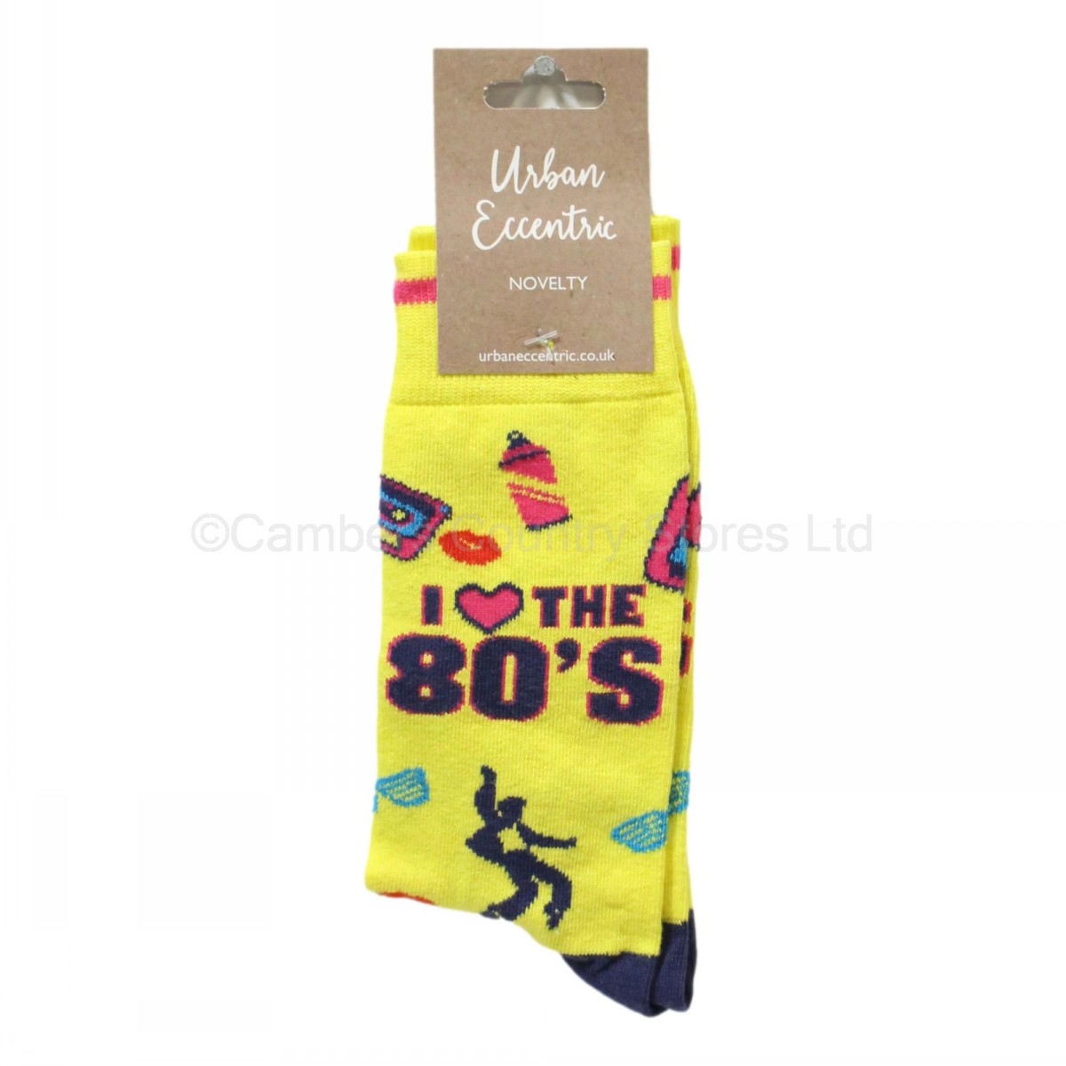 Urban Eccentric Socks I Love The 80's