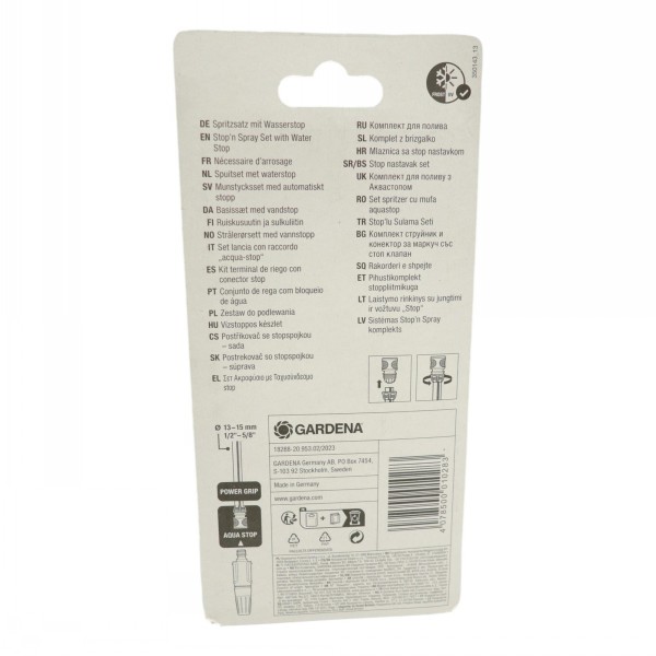 Gardena Sprayer Set For 13mm & 15mm Hoses - Image 2