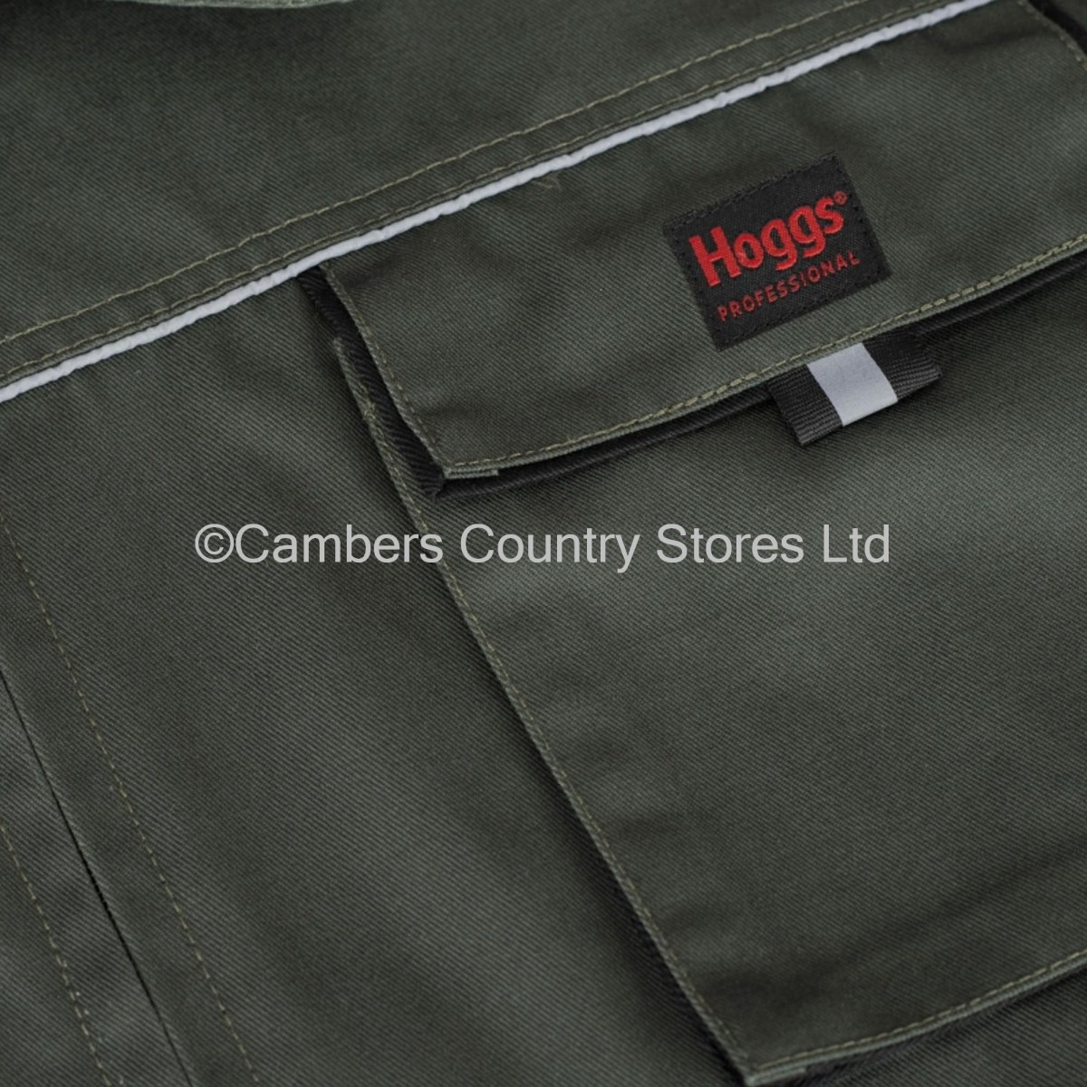 Hoggs Of Fife Work Hogg Coverall Zip Front - Image 4