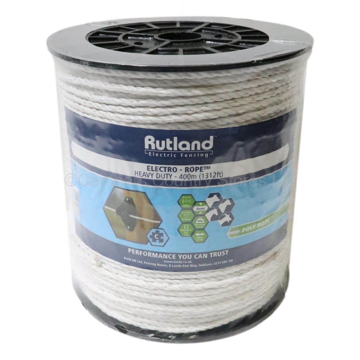 Rutland Maxi Electro Rope 400m x 6mm