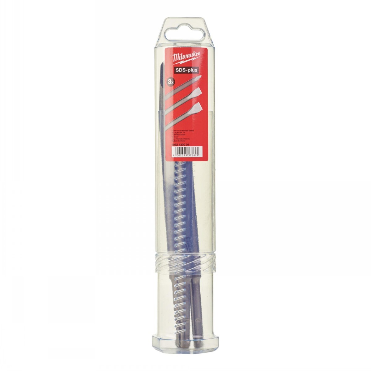 Milwaukee SDS+ Chisel Set 3 Piece - Image 2