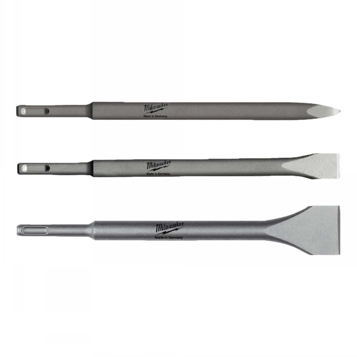 Milwaukee SDS+ Chisel Set 3 Piece