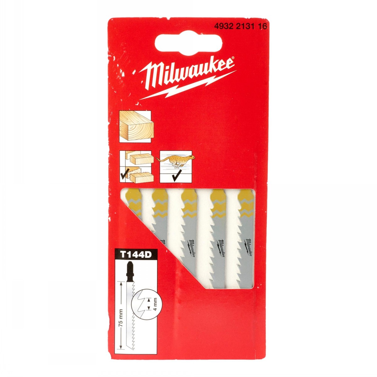 Milwaukee Jigsaw Blade Fast Cut 75 x 4mm