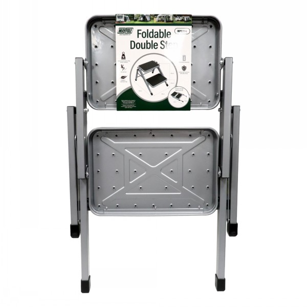Maypole Caravan Step Double Steel Foldable - Image 3