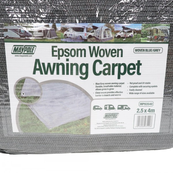 Maypole Awning Carpet Epsom Woven 2.5 x 4m - Image 2