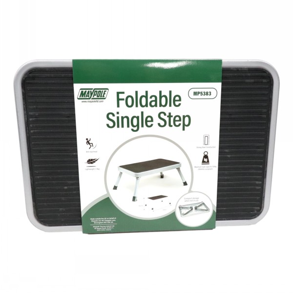 Maypole Caravan Step Single Steel Foldble
