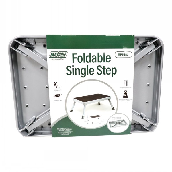 Maypole Caravan Step Single Steel Foldble - Image 2
