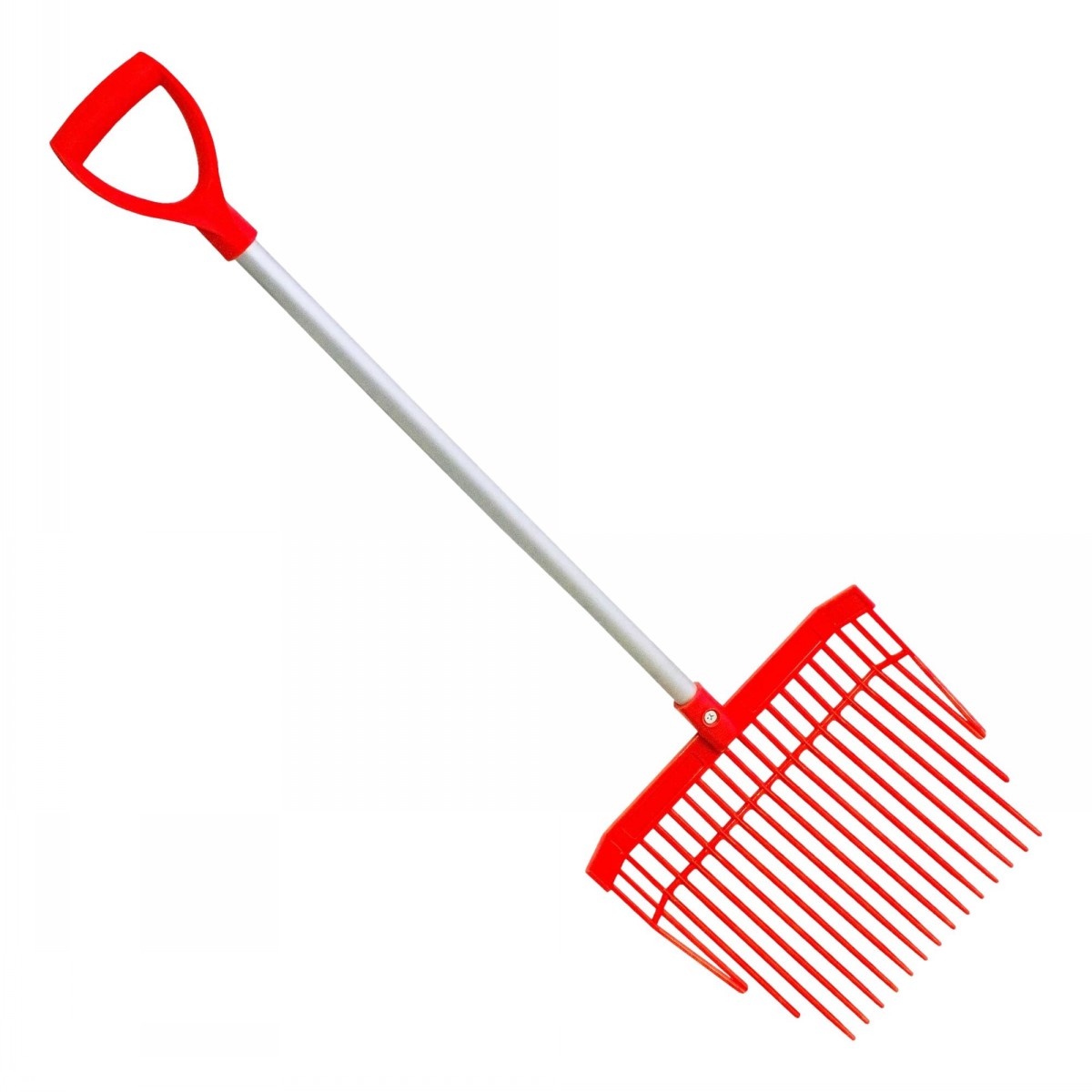 Red Gorilla Bedding Fork Short D Handle