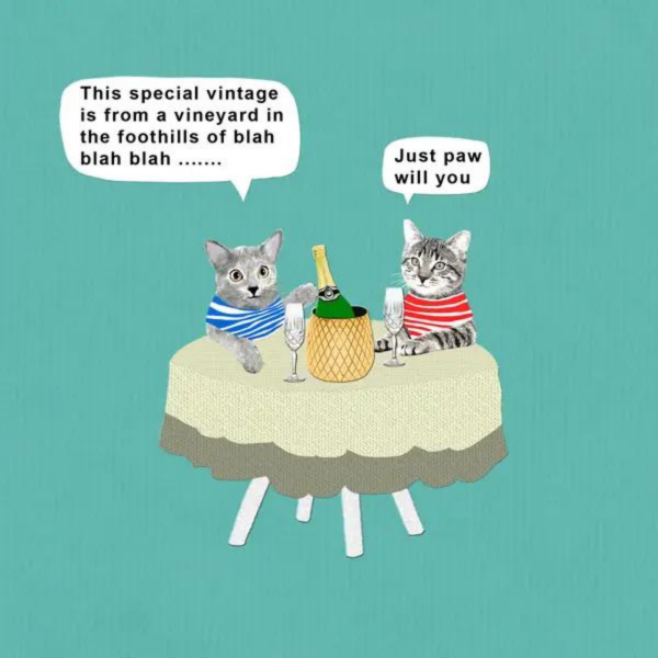 Sally Scaffardi Design Card Just Paw Will You