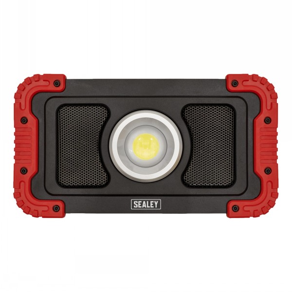Sealey Wireless Speaker 20w Work Light & Power Bank - Image 4