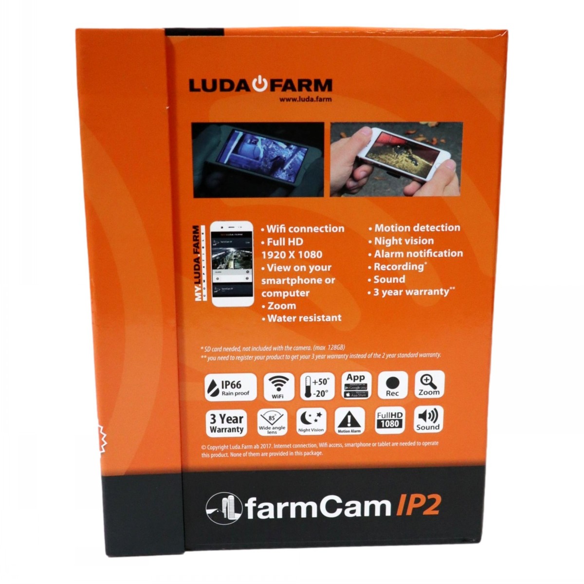 Luda Farmcam IP2 Wireless CCTV Smart Camera - Image 3