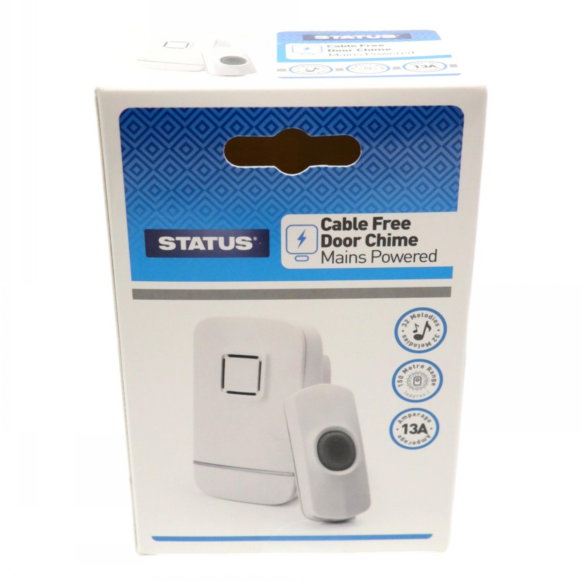 Status Door Chime Mains Powered Cable Free