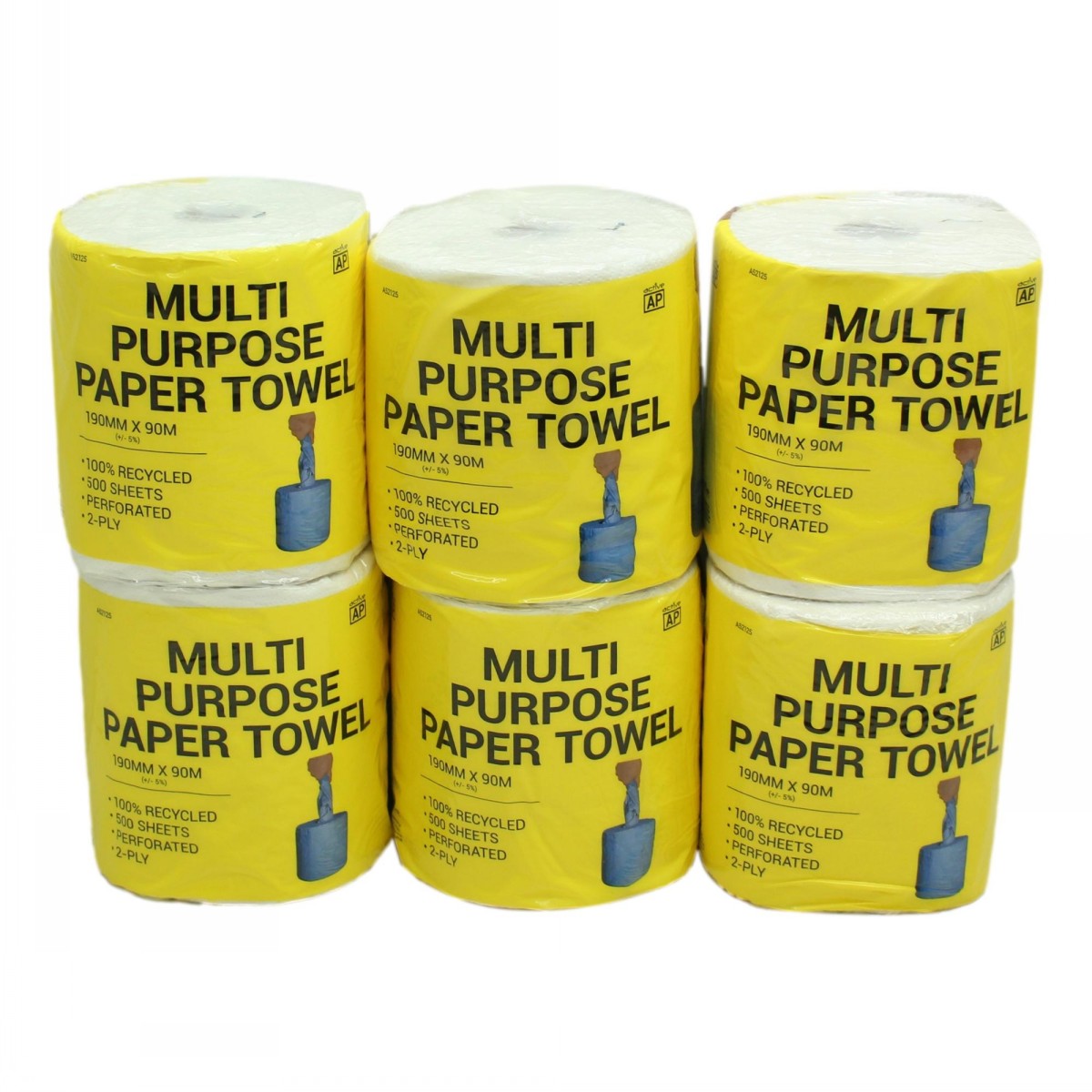 Multi Purpose Recycled Paper Towel 90m x 190mm - Image 3
