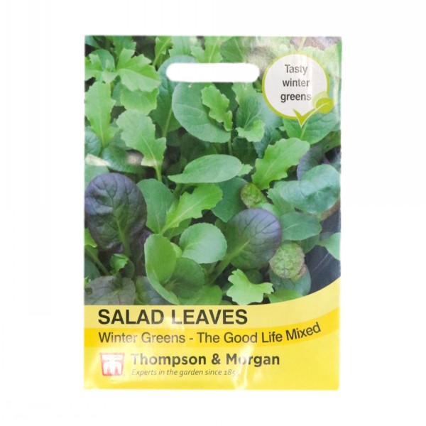 Thompson & Morgan Salad Leaves Winter Greens