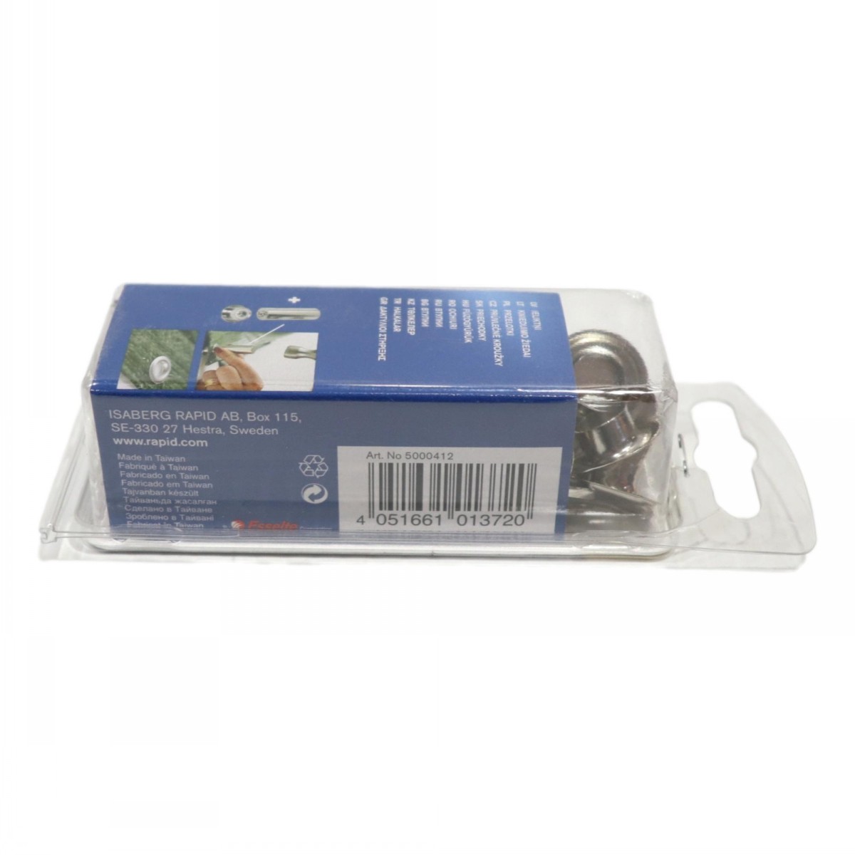 Rapid Metal Grommet Kit 10 x 21mm c/w Anvil & Hammer - Image 3