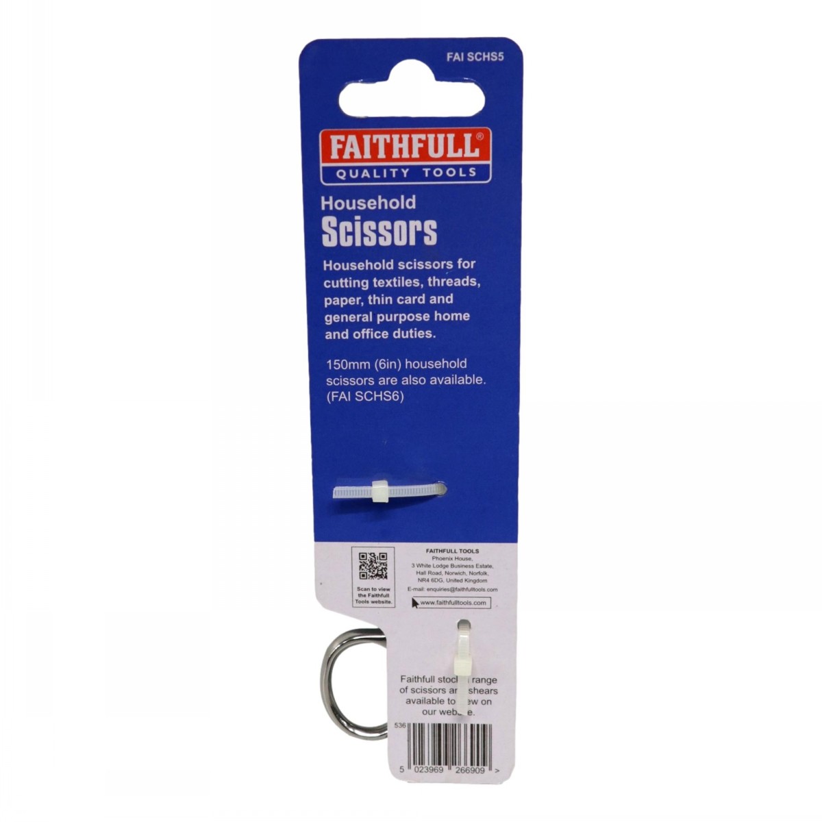 Faithfull Scissors Household 125mm - Image 2