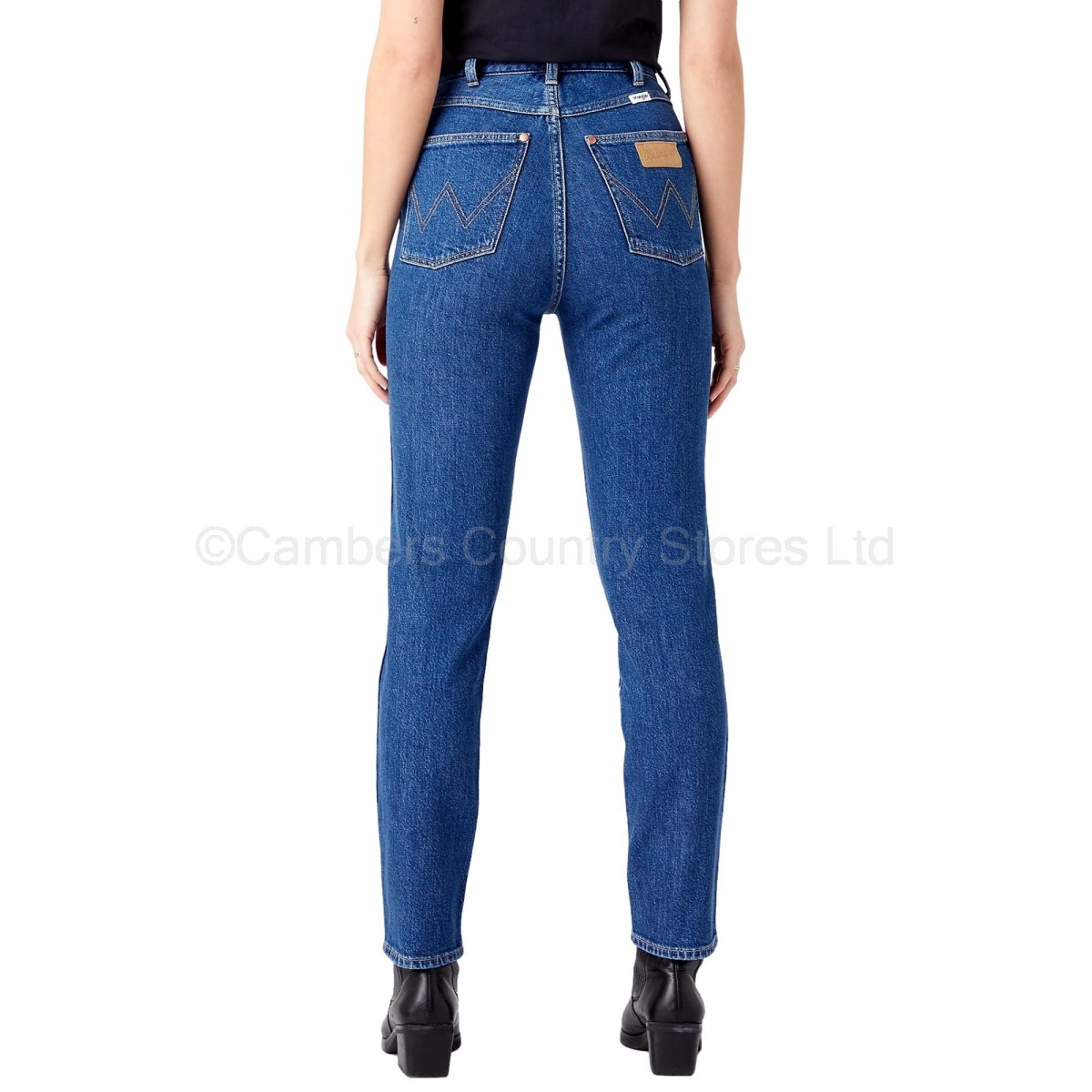 Wrangler Ladies Jeans Walker Classic Blue - Image 2