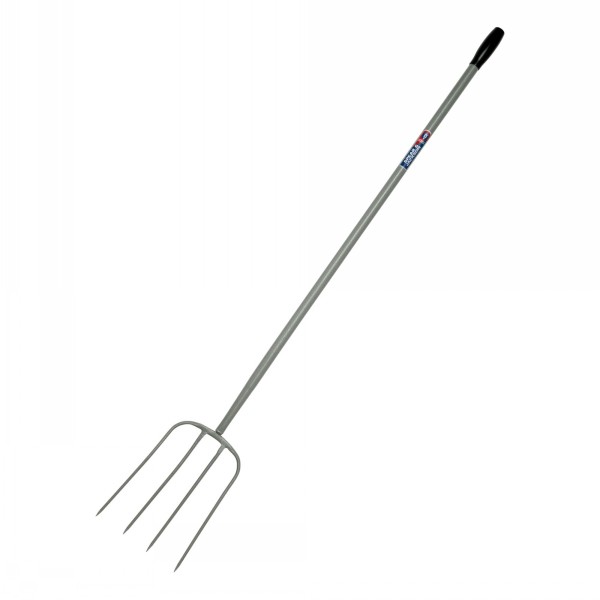 Spear & Jackson Manure Fork Tubular Handle 48"