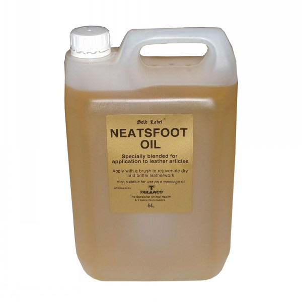 Gold Label Neatsfoot Oil 5 Litre