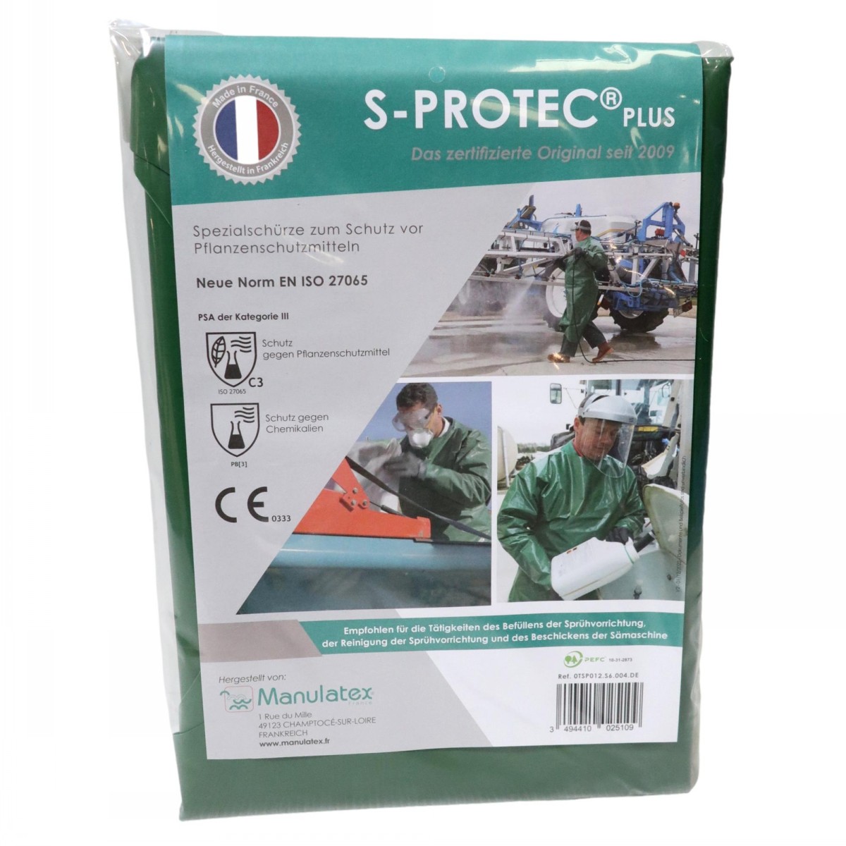Kerbl Long Sleeve Chemical Waterproof Apron