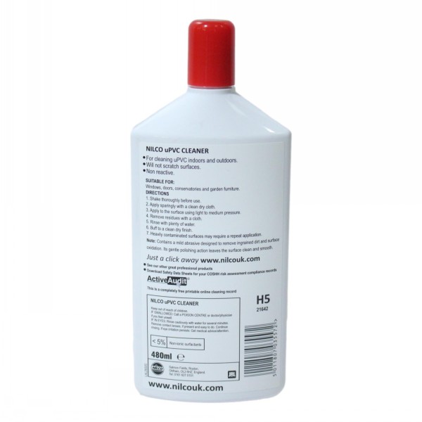 Nilco uPVC Cleaner & Restorer 480ml - Image 2