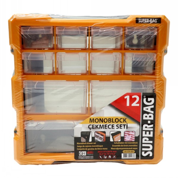 Storr Parts Storage Cabinet Organiser 12 Drawer