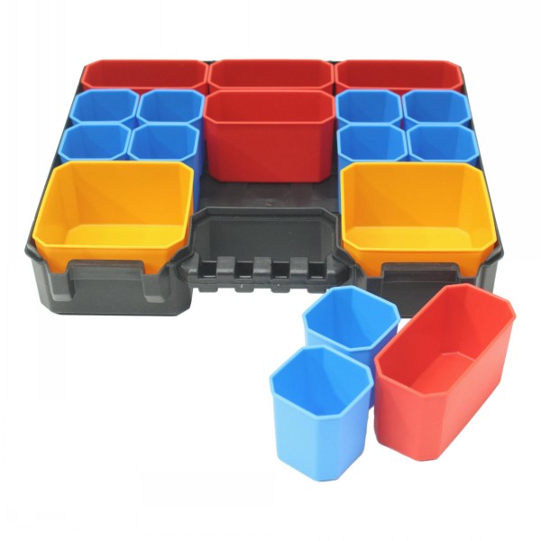 Cube Parts Organiser Case 17 Removable Compartments - Image 5