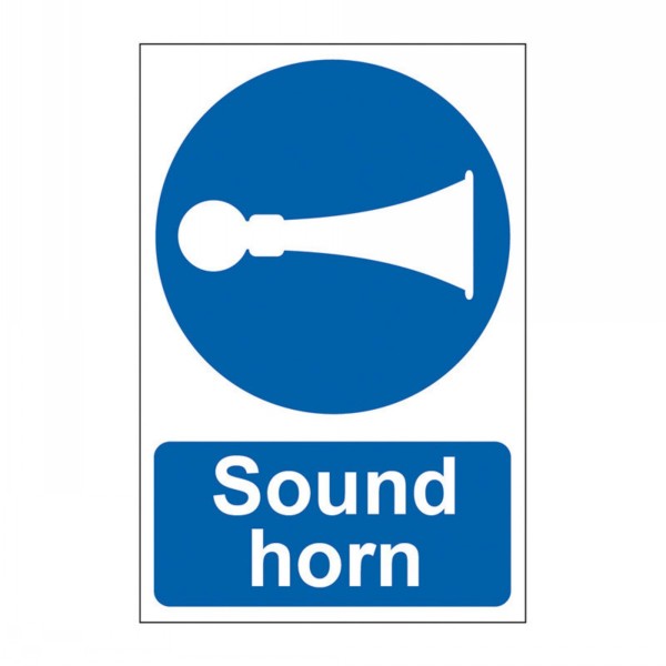 Spectrum Sign 200mm x 300mm Sound Horn