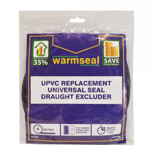 Warmseal uPVC Replacement Seal 6m