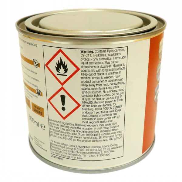 Hammerite Red Oxide Primer Paint 500ml - Image 2
