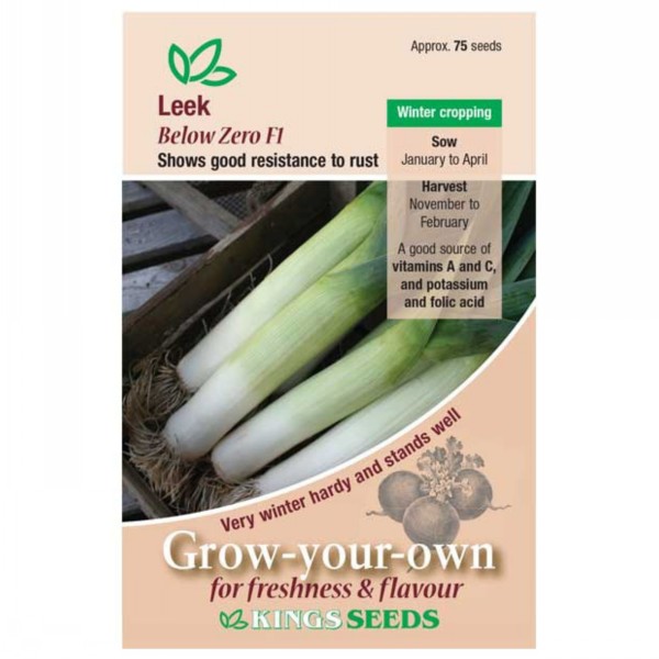 Kings Seeds Leek Below Zero F1