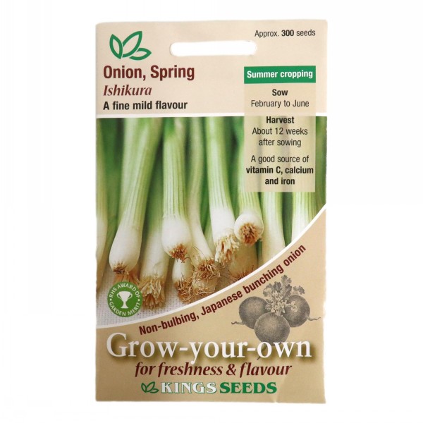 Kings Seeds Onion Spring Ishikura