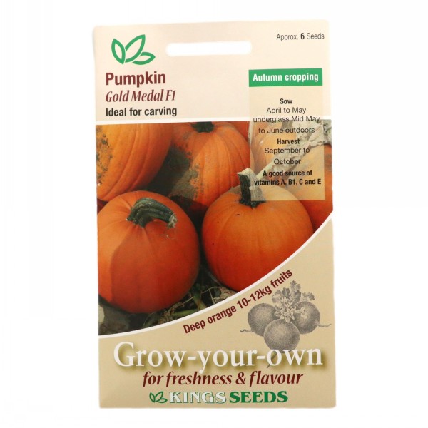 Kings Seeds Pumpkin Gold Medal F1