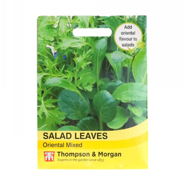 Thompson & Morgan Salad Leaves Oriental Mixed