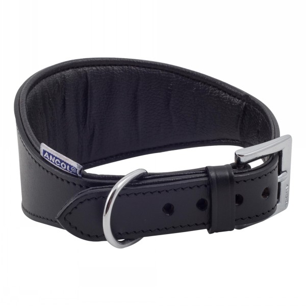 Ancol Heritage Leather Hound Padded Collar