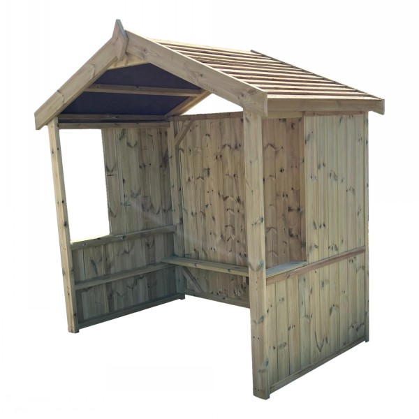 Timber Garden Shelter Apex Roof