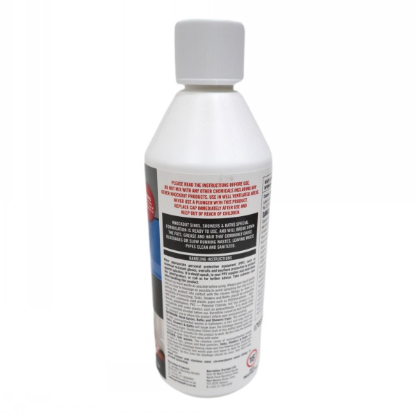 Knockout Sinks Showers & Bath Unblocker 500ml - Image 2