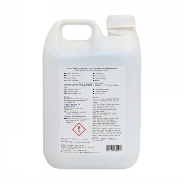 Formula H Concentrated Disinfectant - Image 2