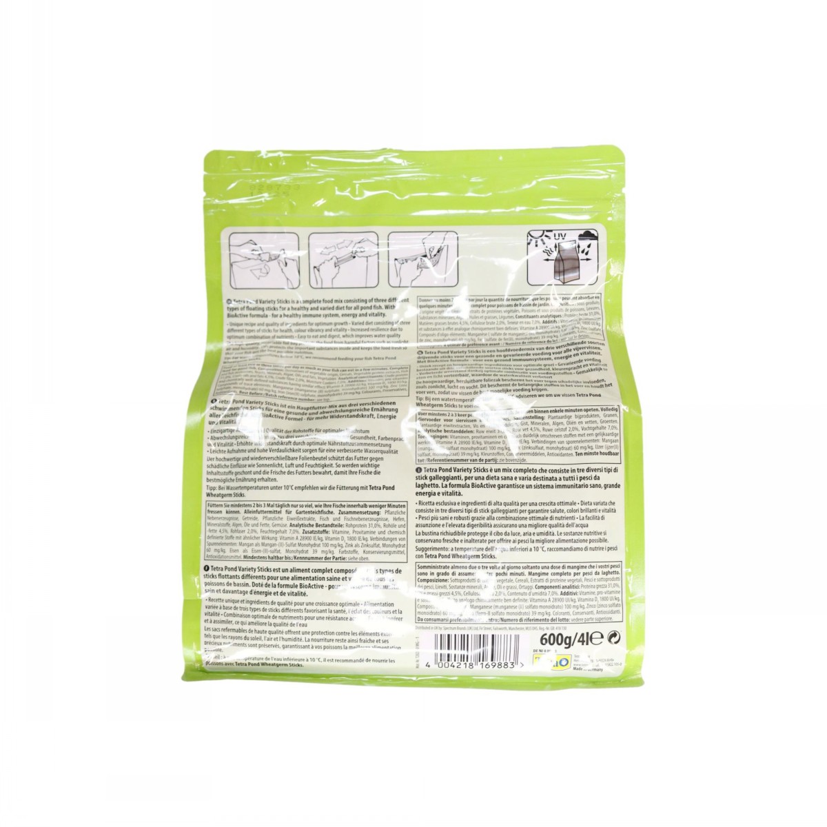 Tetra Pond Variety Sticks 600g - Image 2