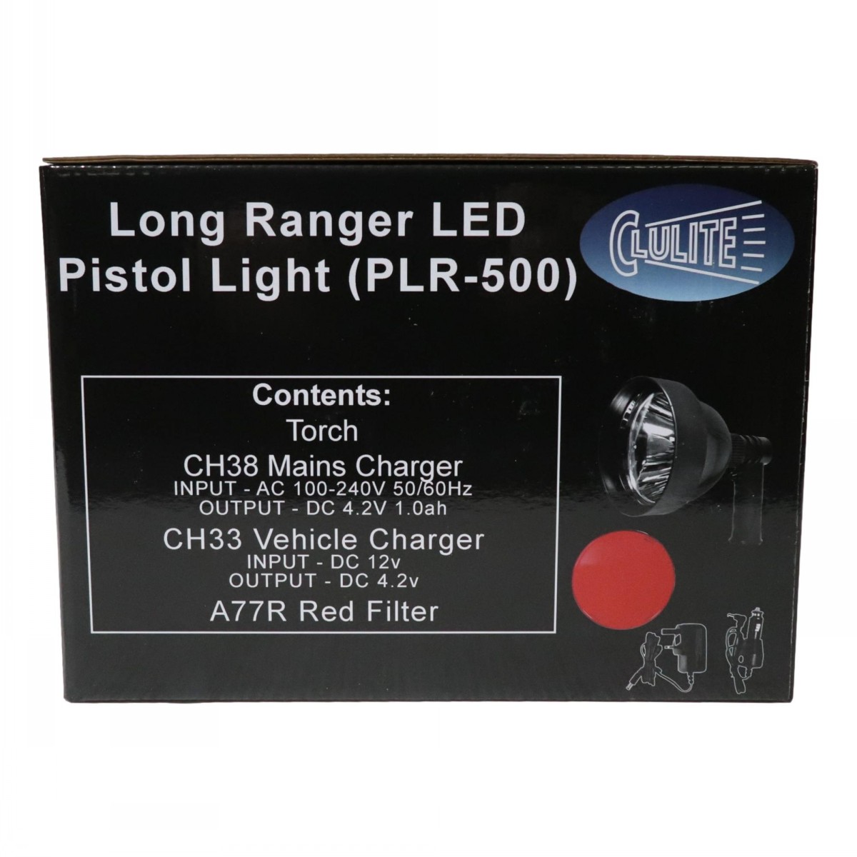 Clulite Long Ranger LED Pistol Type Torch Light - Image 4