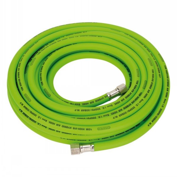 Draper Air Hose 8mm Bore 1/4"BSP Ends 10 Metre