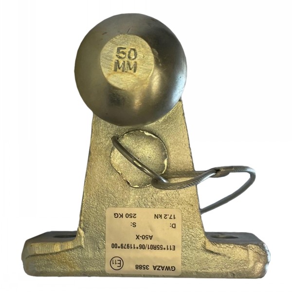 Dual Tow Hitch Extended Ball 3500kg - Image 3