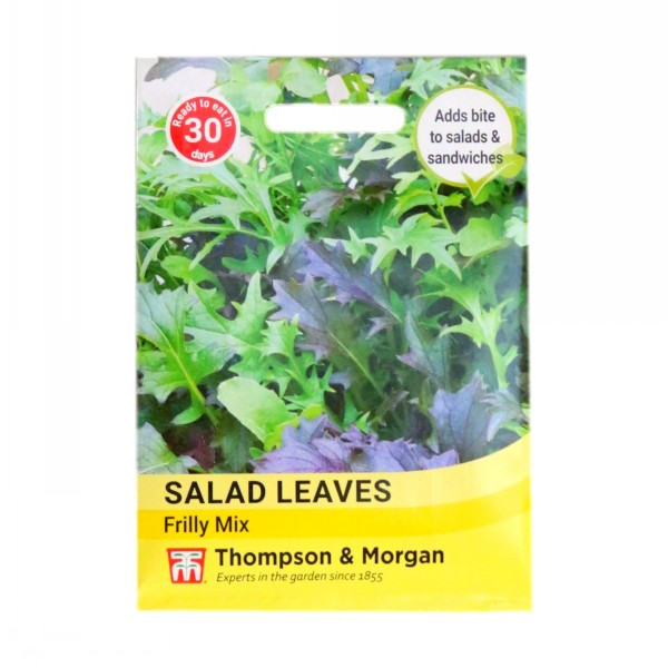 Thompson & Morgan Salad Leaves Frilly Mix