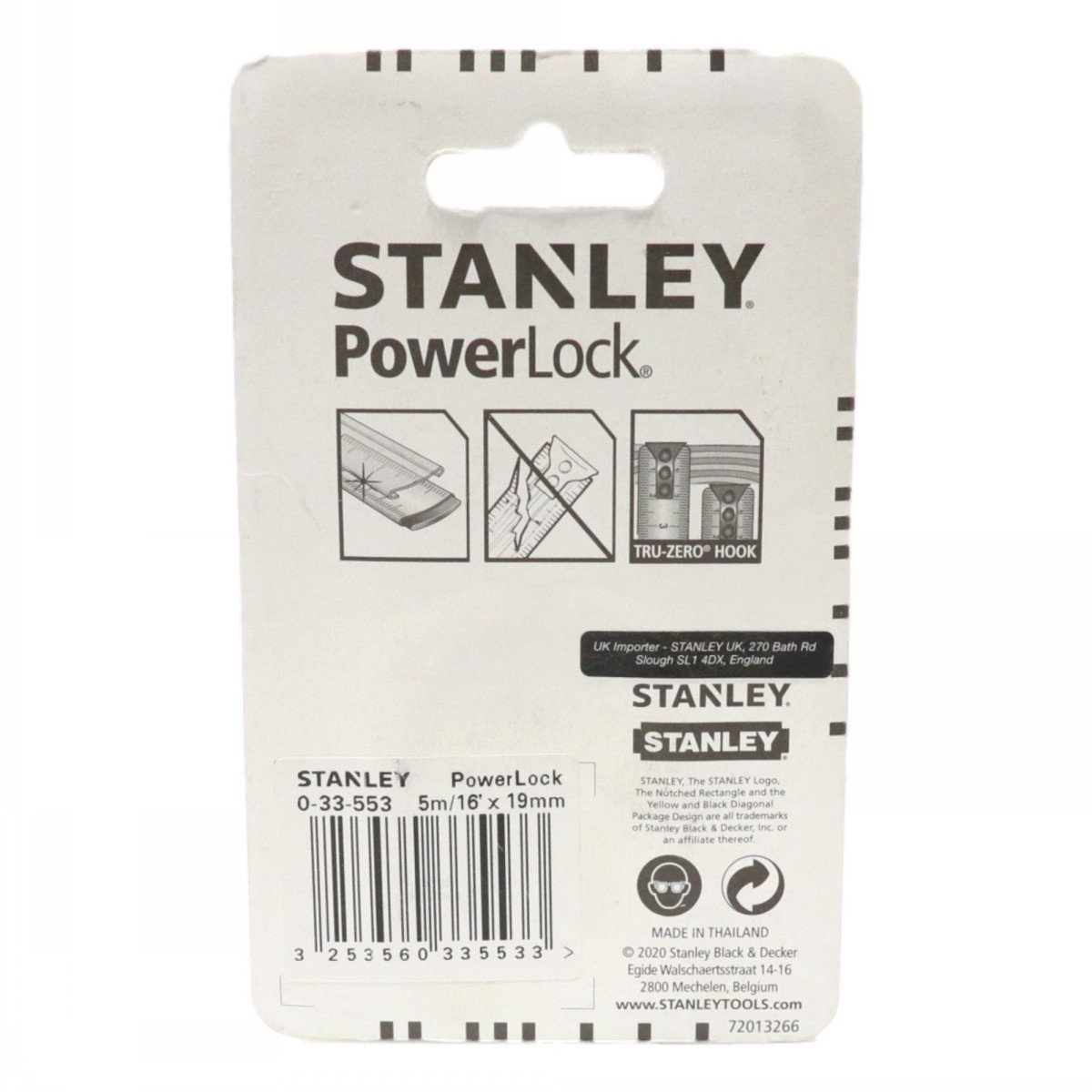 Stanley Powerlock Tape Measure Classic 5m - Image 2