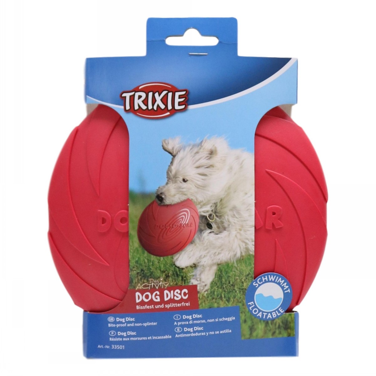 Trixie Rubber Disc Dog Toy - Image 3