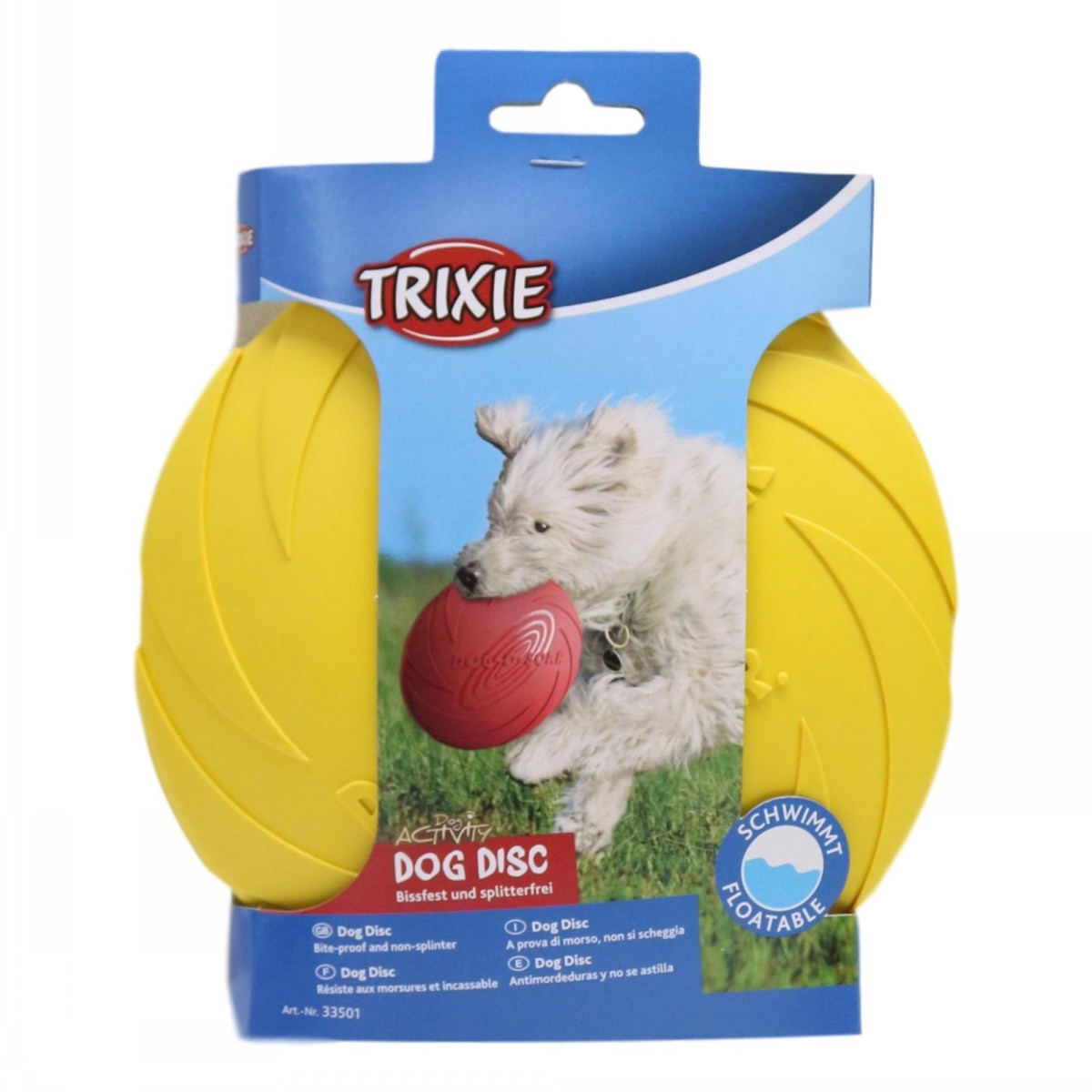 Trixie Rubber Disc Dog Toy - Image 4